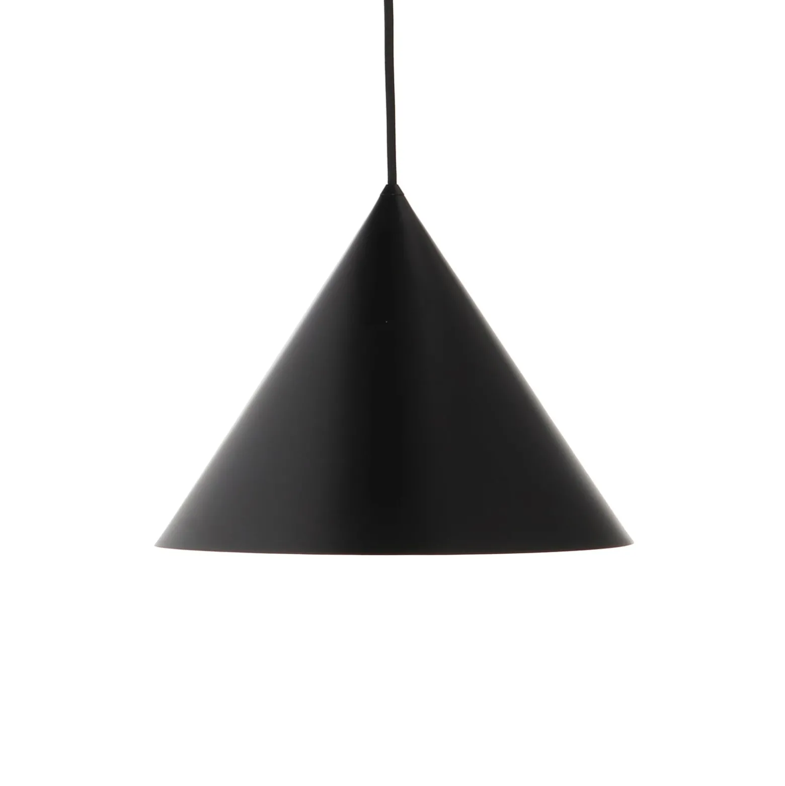 FRANDSEN Benjamin Pendelleuchte, Ø 46 cm, schwarz