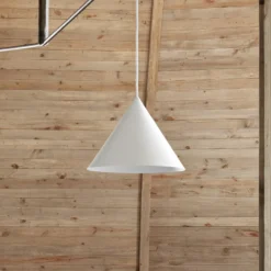 FRANDSEN Benjamin Pendelleuchte, Ø 46 cm, weiß