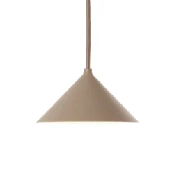 Frandsen Hängelampe Grasp, sandgrau, Ø 15 cm, Stecker