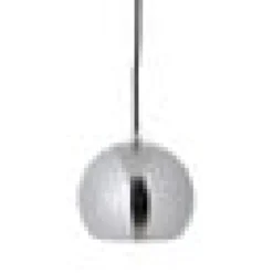 FRANDSEN Hängeleuchte Ball, nickelfarben satin, Ø 18 cm