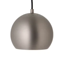 FRANDSEN Hängeleuchte Ball, nickelfarben satin, Ø 18 cm