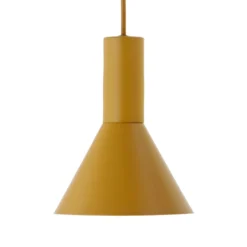 FRANDSEN Hängeleuchte Lyss, hellbraun, Metall, Ø 18 cm, E27