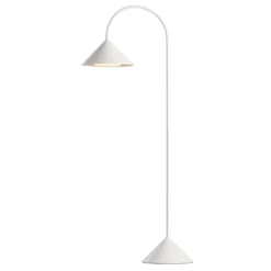 FRANDSEN LED-Akku-Stehlampe Grasp, weiß, Höhe 72 cm, Metall
