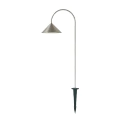 FRANDSEN LED-Erdspießlampe Grasp, edelstahl, 82 cm, IP44