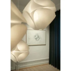 FRANDSEN Pendelleuchte Nova, opalweiß, Ø 52 cm, E14