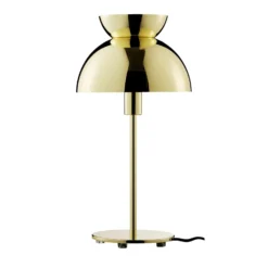 FRANDSEN Tischleuchte Butterfly, Schalter, messingfarben