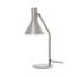 FRANDSEN Tischleuchte Lyss, hellbraun, Metall, 50 cm, E27