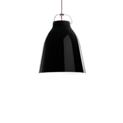 FRITZ HANSEN Caravaggio P3 Glanz schwarz
