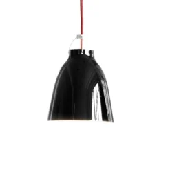 FRITZ HANSEN Caravaggio P1 Glanz schwarz