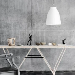 FRITZ HANSEN Caravaggio P3 Glanz weiß