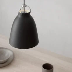 FRITZ HANSEN Caravaggio P1 matt schwarz