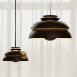 FRITZ HANSEN Concert P3 Pendellampe schwarz 55cm