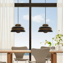 FRITZ HANSEN Concert P3 Pendellampe schwarz 55cm