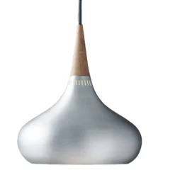 FRITZ HANSEN Orient P1 Pendel alu/eiche Ø 22,5 cm