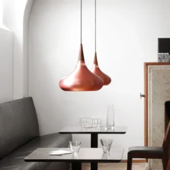 FRITZ HANSEN Orient P2 Pendel kupfer/rose Ø 34cm