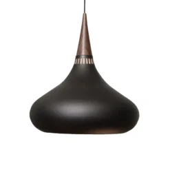 FRITZ HANSEN Orient P3 Pendel schwarz/rose Ø 50cm