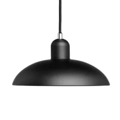 FRITZ HANSEN Pendellampe Kaiser Idell 6631-P, schwarz, matt