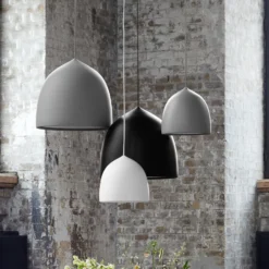 FRITZ HANSEN Suspence P2 Hänge Ø 38,5cm, hellgrau