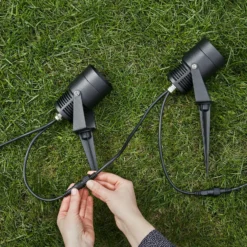 Garden 24 LED-Spotlight, schwarz, 3 Watt