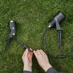 Garden 24 LED-Spotlight, schwarz, 3 Watt