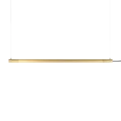 GEJST Hängelampe Radent messingfarben, Länge 138 cm, G13 LED
