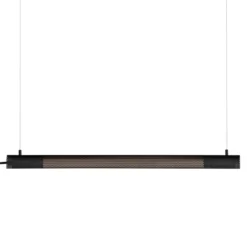 GEJST Hängelampe Radent, schwarz, Länge 70 cm, G13 LED