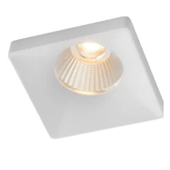 GF design Squary Einbaulampe IP54 weiß 2.700 K