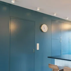 GF design Tubo Einbaulampe IP54 weiß 3.000 K