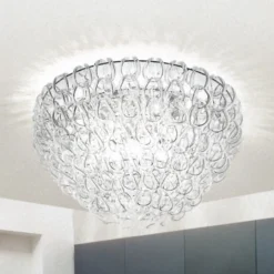 Glas-Deckenleuchte Giogali, 60 cm