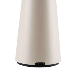 Globen Lighting Akku-Tischlampe Cannes, beige, 26 cm IP44