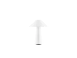 Globen Lighting Akku-Tischlampe Cannes, weiß, 26 cm IP44