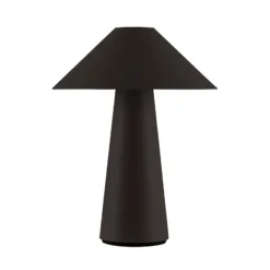 Globen Lighting Akku-Tischleuchte Cannes, schwarz 26 cm IP44