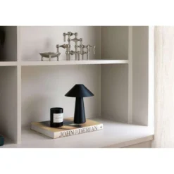 Globen Lighting Akku-Tischleuchte Cannes, schwarz 26 cm IP44
