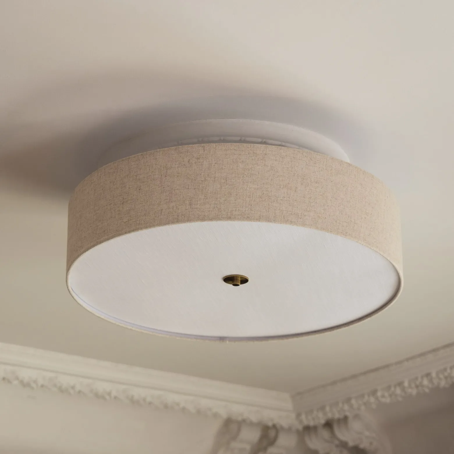 Globen Lighting Deckenleuchte Noah Ø 65 cm beige