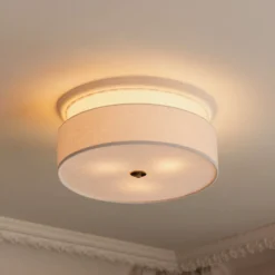 Globen Lighting Deckenleuchte Noah Ø 50 cm weiß