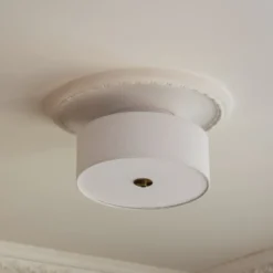 Globen Lighting Deckenleuchte Noah Ø 35 cm, weiß