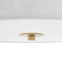 Globen Lighting Deckenleuchte Noah Ø 35 cm, weiß