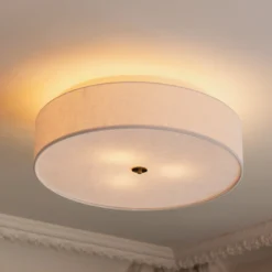 Globen Lighting Deckenleuchte Noah Ø 65 cm weiß