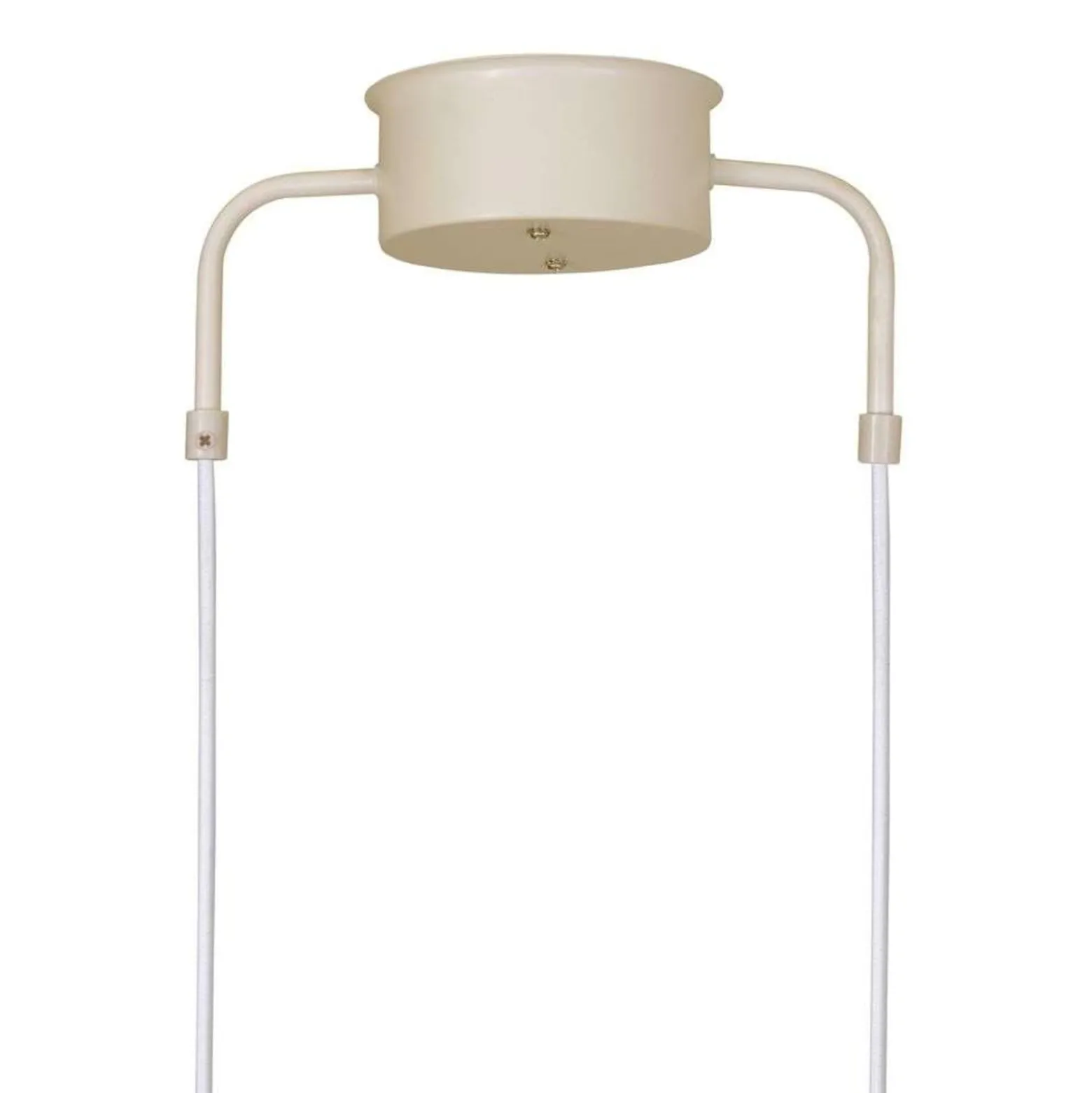 Globen Lighting Hängelampe CURVE 5, beige, 5-flg., 165 cm