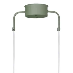 Globen Lighting Hängelampe CURVE 5, grün, 5-flg., 165 cm