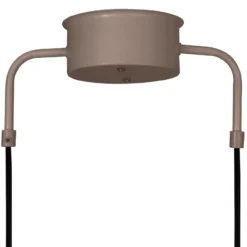Globen Lighting Hängelampe CURVE, Länge 95 cm, braun, 3-flg.
