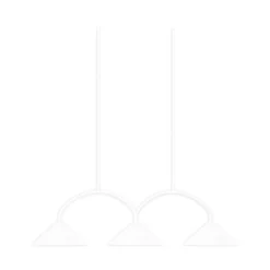 Globen Lighting Hängelampe CURVE 3, weiß, 3-flg., 95 cm