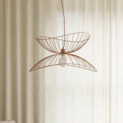 Globen Lighting Hängeleuchte RAY, pink, Ø 70 cm, Metall
