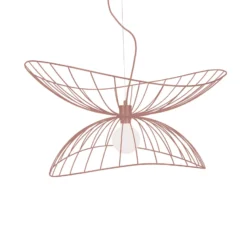 Globen Lighting Hängeleuchte RAY, pink, Ø 70 cm, Metall