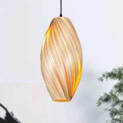 Gofurnit Ardere Pendellampe, Olivesche, Höhe 50 cm