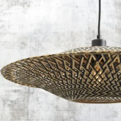 GOOD & MOJO Bali Hängeleuchte aus Bambus, Ø 87 cm