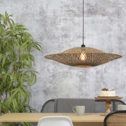 GOOD & MOJO Bali Hängeleuchte aus Bambus, Ø 87 cm