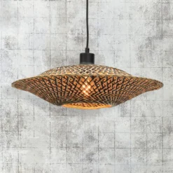 GOOD & MOJO Bali Hängeleuchte aus Bambus, Ø 44 cm