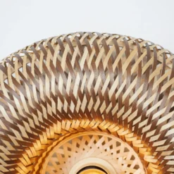 GOOD & MOJO Deckenlampe Barbados, braun, Ø 35 cm, Bambus E27