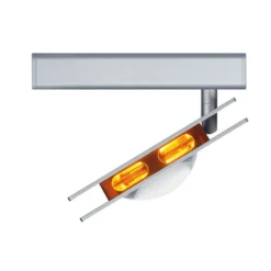 GRIMMEISEN Slide Movex LED-Spot 80°/80° dimm blau